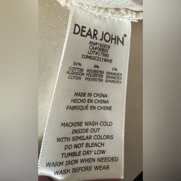 Dear John Cream Jacket - Picture 7 of 7